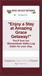 Mobile Screenshot of amazinggracegetaway.com